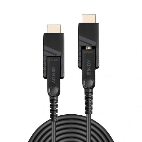 Lindy 10m Fibre Optic Hybrid Micro-HDMI 18G Cable