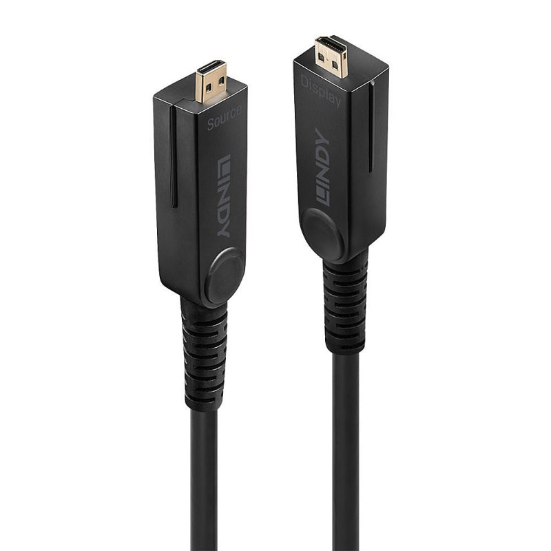 LINDY compatible 30m Fibre Optic Hybrid Micro-HDMI