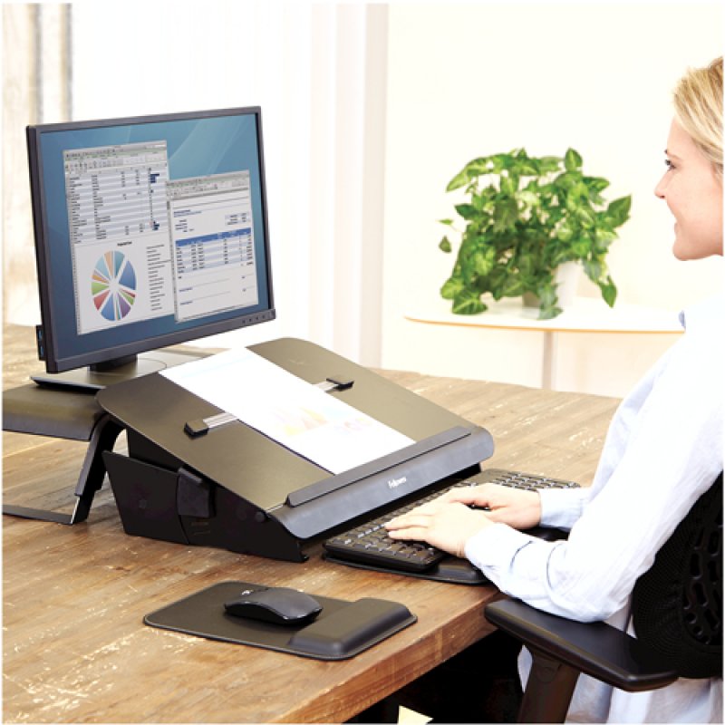 Fellowes Hana porte-document Acier Noir