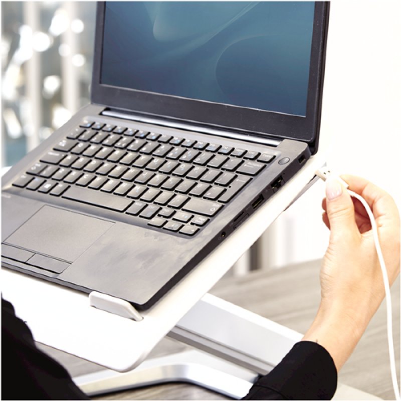 FELLOWES SUPPORT ORDINATEUR PORTABLE BL