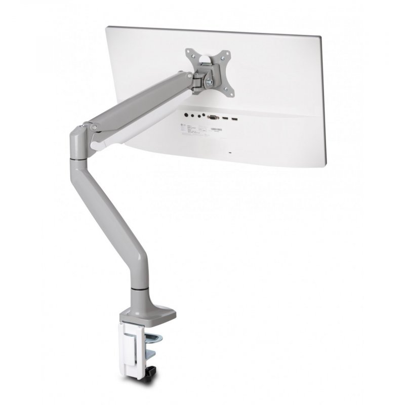 ONE-TOUCH HEIGHT ADJUSTABLE SINGLE MONITOR ARM
