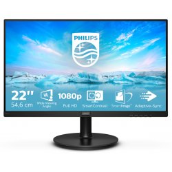 Philips V Line 221V8/00 écran plat de PC 54,6 cm (21.5") 1920 x 1080 pixels Full HD LED Noir