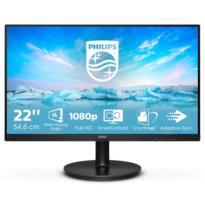 PHILIPS 221V8A/00 Monitor 21.5inch FHD