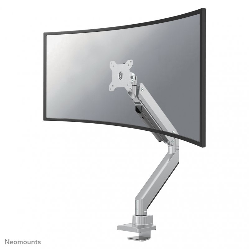NEOMOUNTS FLAT SCREEN DESKMOUNT 10-49IN CLAMP/GROMMET SILVER