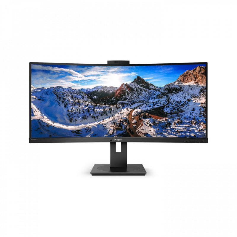 Philips P Line 346P1CRH/00 LED display 86.4 cm (34") 3440 x 1440 pixels UltraWide Quad HD Black