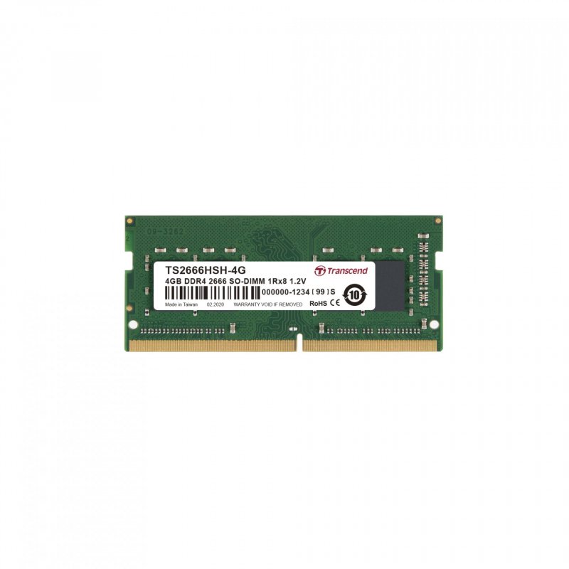Transcend DDR4-2666 SO-DIMM 4GB