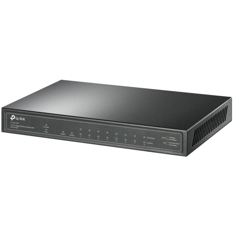 TP-LINK 10-Port Gigabit PoE+ Switch