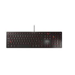 CHERRY KC 6000 Slim clavier USB QWERTY Anglais britannique Noir