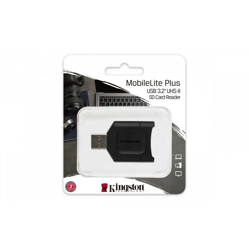 Kingston compatible MobileLite Plus - Kartenleser - USB 3.2 Gen 1
