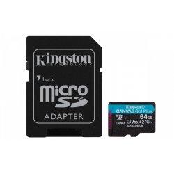 KINGSTON 64GB microSDXC Canvas Go Plus 1