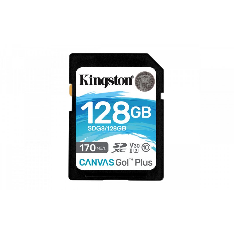 KINGSTON 128GB SDXC Canvas Go Plus 170R