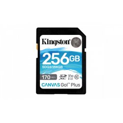 Kingston compatible Canvas Go! Plus - Flash-Speicherkarte - 256 GB - SDXC UHS-I