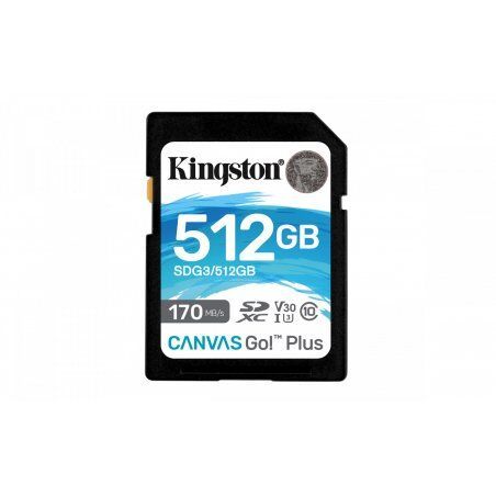 Kingston compatible Canvas Go! Plus - Flash-Speicherkarte - 512 GB - SDXC UHS-I