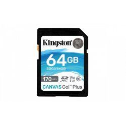 Kingston compatible Canvas Go! Plus - Flash-Speicherkarte - 64 GB - SDXC UHS-I