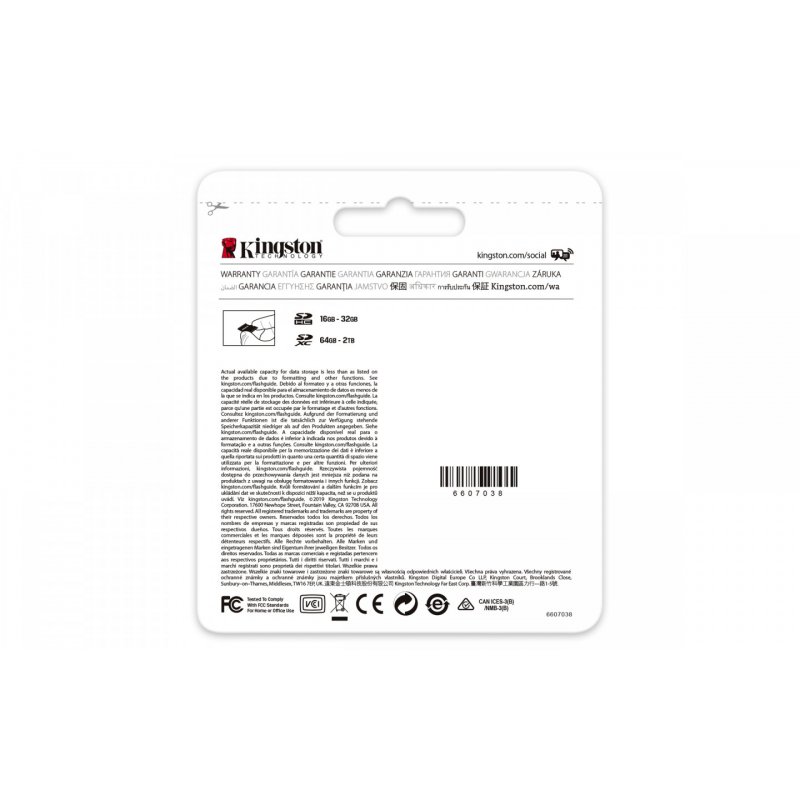 Kingston compatible Canvas Go! Plus - Flash-Speicherkarte - 64 GB - SDXC UHS-I