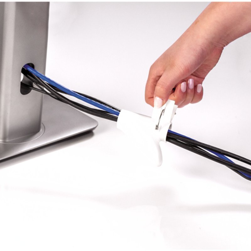 FELLOWES cablezip guide cable - blanc