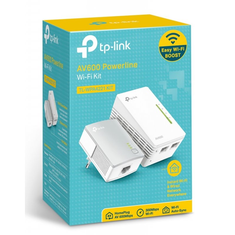 AV600 POWERLINE WI-FI KIT TL-PA4010+TL-WPA4220