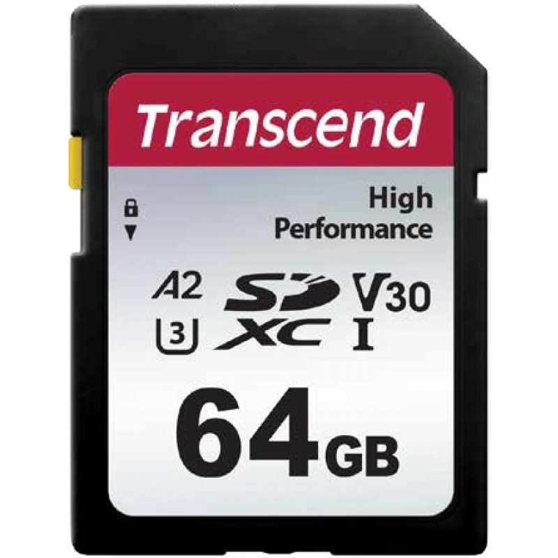 Transcend SD Card SDXC 330S 64GB