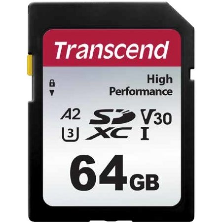 TRANSCEND 64Go SD Card UHS-I U3 A2