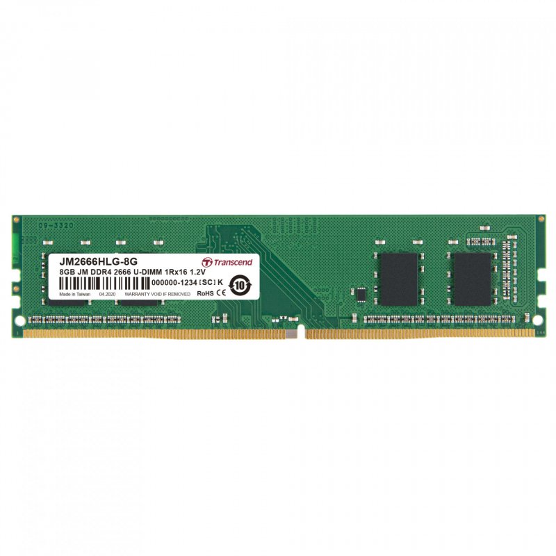 TRANSCEND 8Go JM DDR4 2666Mhz U-DIMM