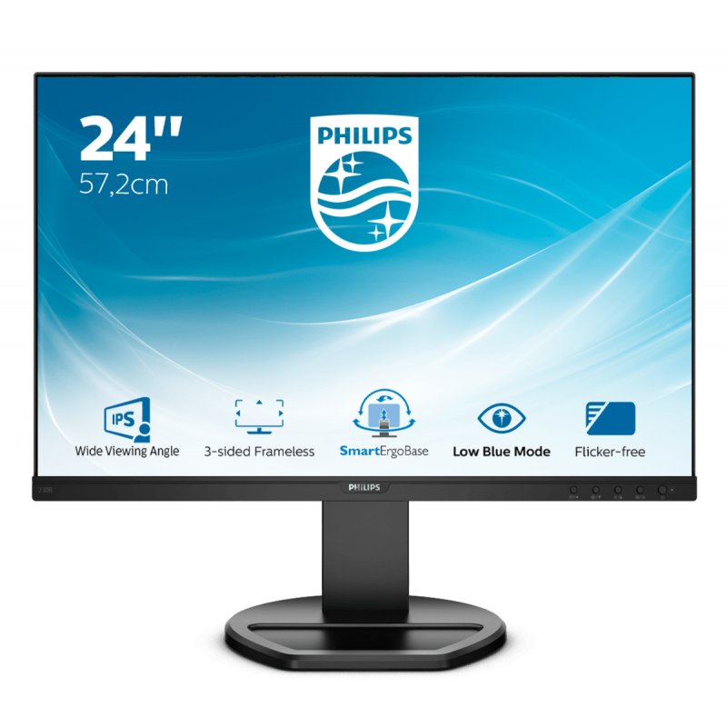 Philips 230B8QJEB/00 écran plat de PC 57,1 cm (22.5") 1920 x 1200 pixels WUXGA LED Noir