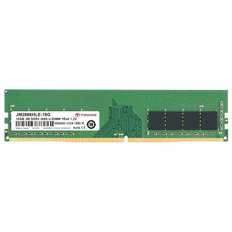 TRANSCEND 16Go JM DDR4 2666Mhz U-DIMM