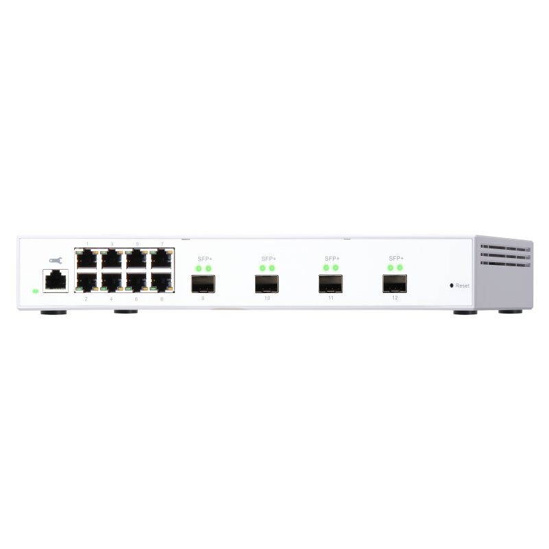 QNAP QSW-M408S network switch Managed L2 Gigabit Ethernet (10/100/1000) White