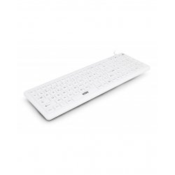 Urban Factory Sanee keyboard USB AZERTY French White