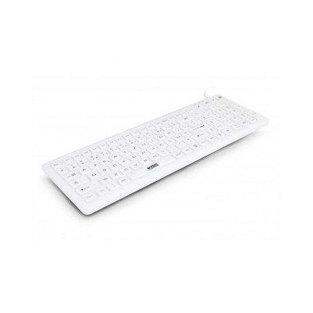 Urban Factory Sanee keyboard USB AZERTY French White