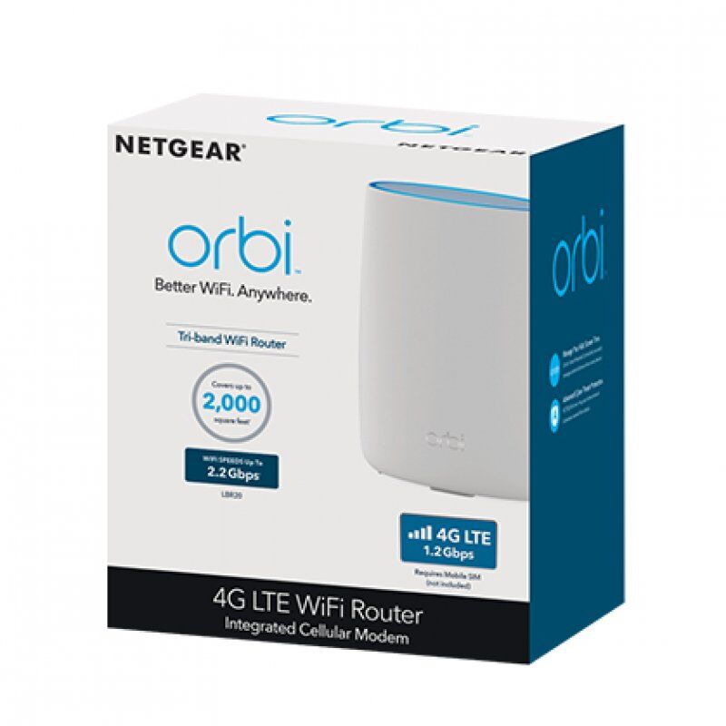 Orbi routeur 4G LTE AC2200 (LBR20-100EUS)