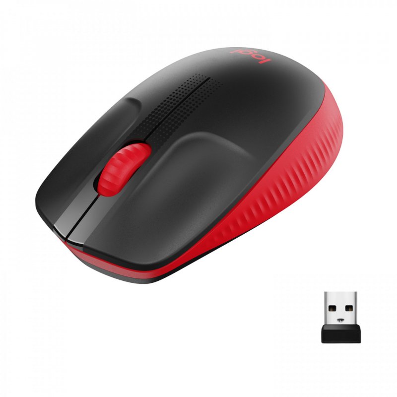 LOGI M190 Full-size wireless mouse RED