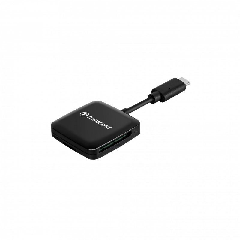 Transcend RDC3 lecteur de carte mémoire USB 3.2 Gen 1 (3.1 Gen 1) Type-C Noir