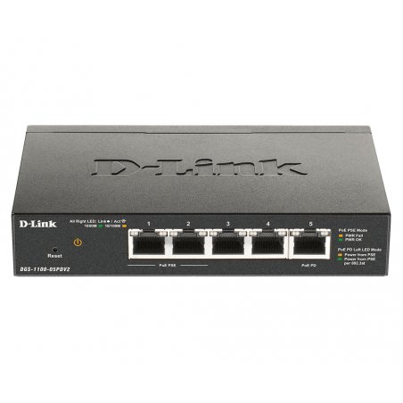 D-LINK compatible 5-Port Gigabit PoE Smart Switch