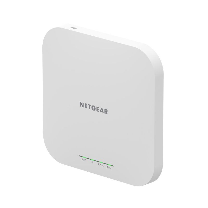 NETGEAR Insight Cloud Managed WiFi 6 AX1800 Dual Band Access Point (WAX610) 1800 Mbit/s Blanc Connexion Ethernet, suppor