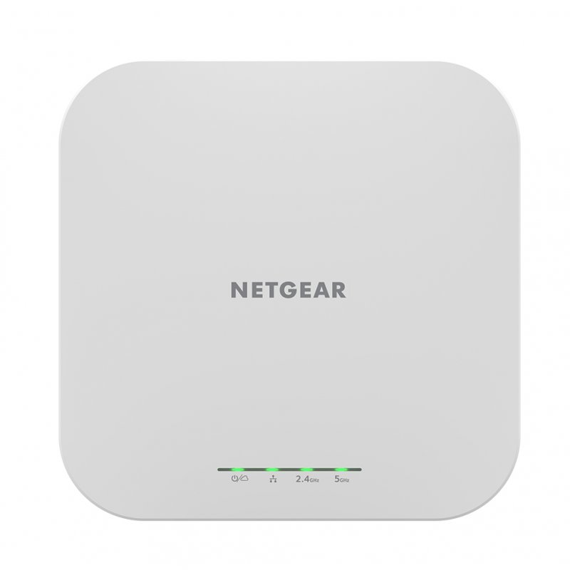 NETGEAR Insight Cloud Managed WiFi 6 AX1800 Dual Band Access Point (WAX610) 1800 Mbit/s White Power over Ethernet (PoE)
