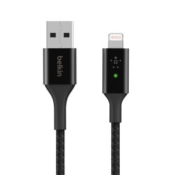 Belkin CAA007BT04BK câble Lightning 1,2 m Noir
