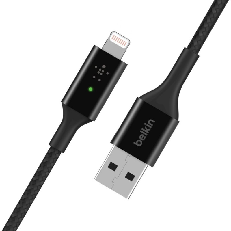 Belkin CAA007BT04BK câble Lightning 1,2 m Noir