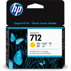 HP 712 29-ml Yellow DesignJet Ink Cartridge