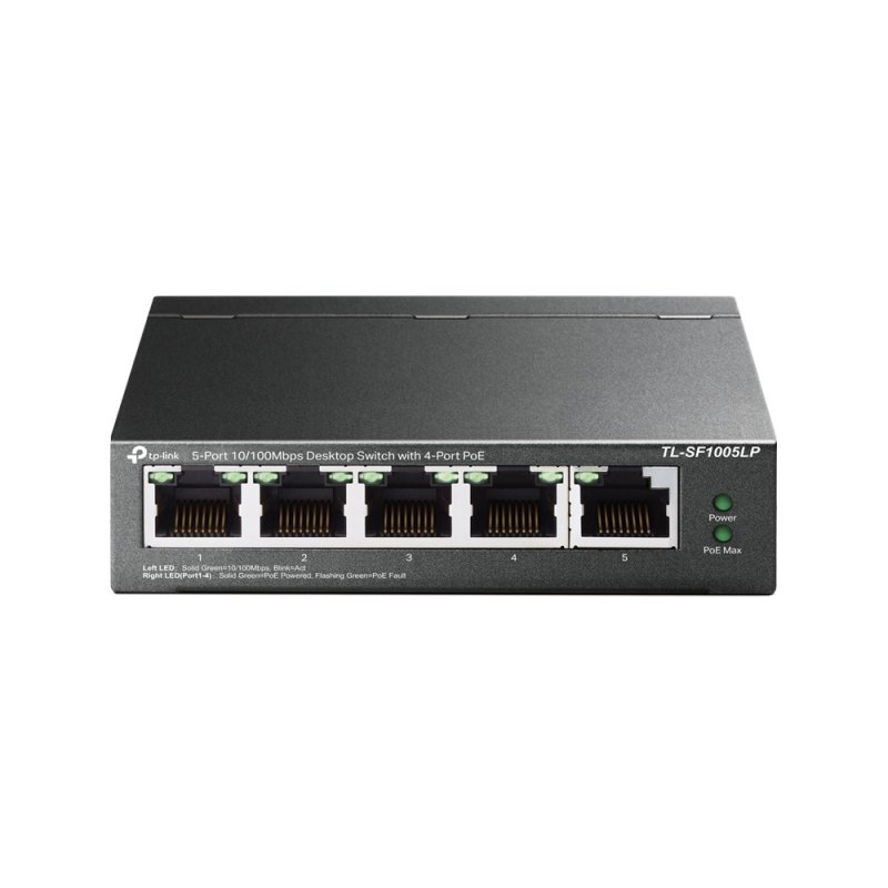 TP-Link TL-SF1005LP commutateur réseau Non-géré Fast Ethernet (10/100) Connexion Ethernet, supportant l'alimentation 