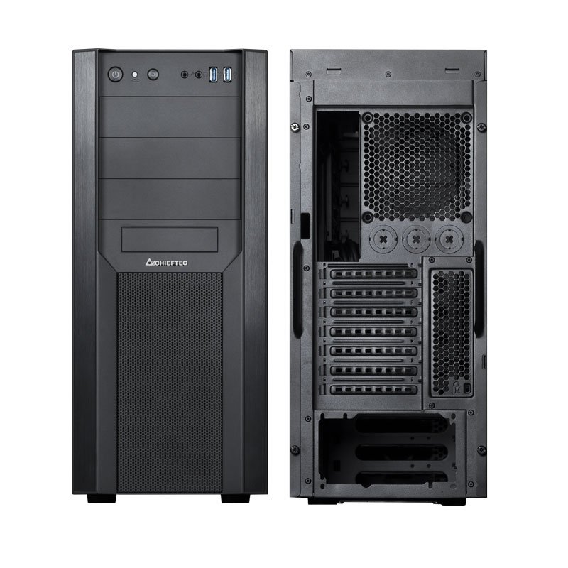 Chieftec CW-01B-OP computer case Tower Black