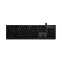 Logitech G G512 Carbon RGB Mechanical Gaming Keyboard, GX Blue (Clicky) clavier USB AZERTY Français Charbon