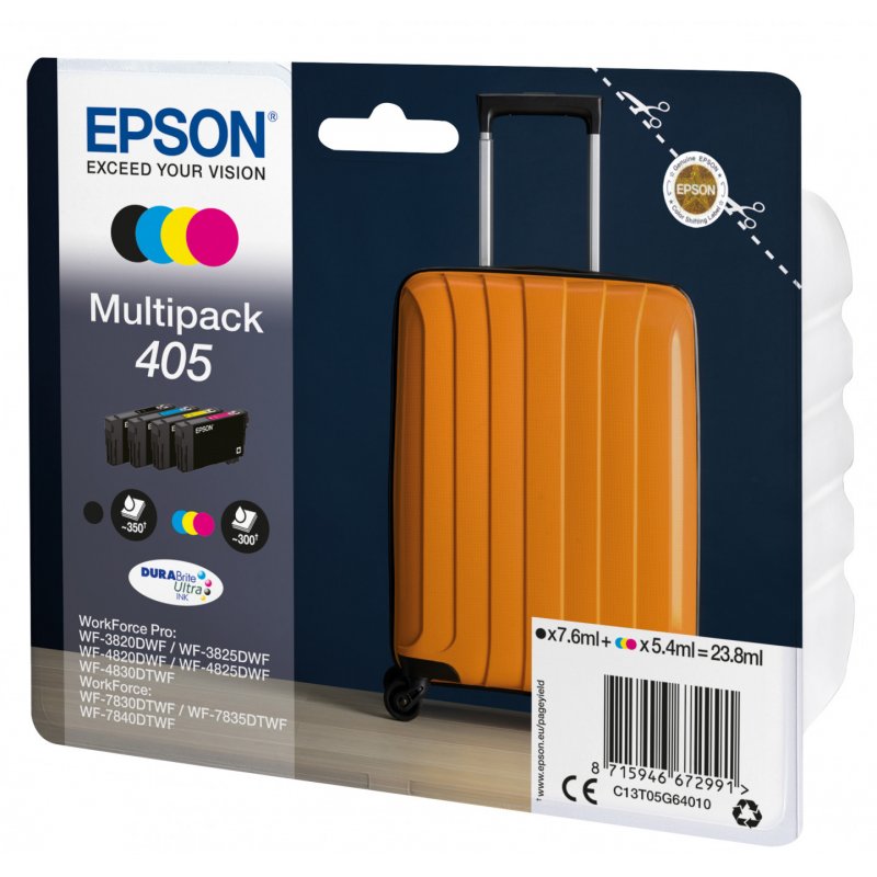 EPSON Multipack 4-colours 405 DURABrite