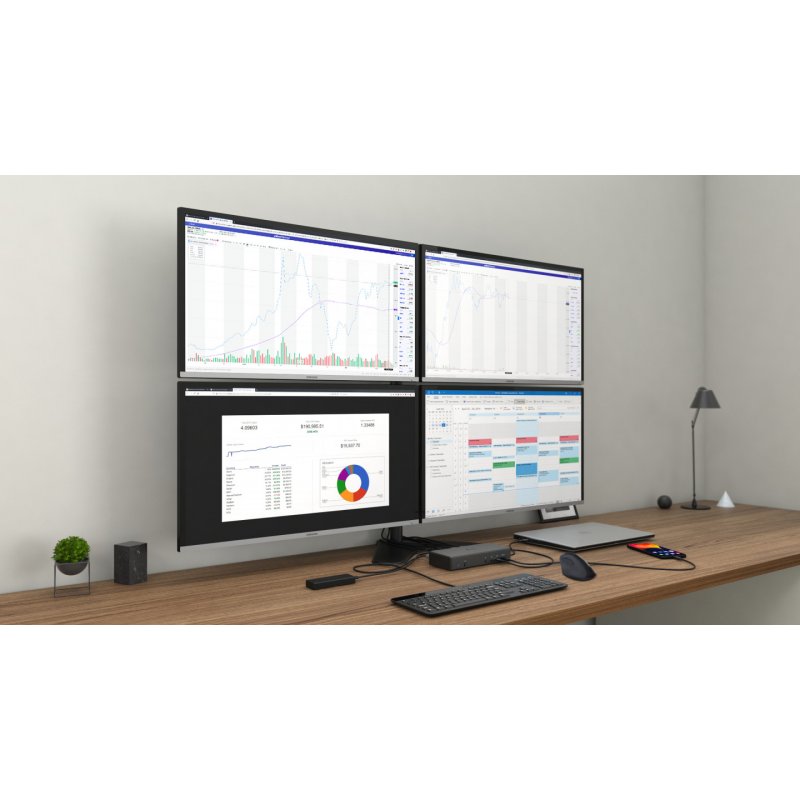 I-TEC USB-C QUATTRO DISPLAY DOCKING STATION WITH POWER DELIV
