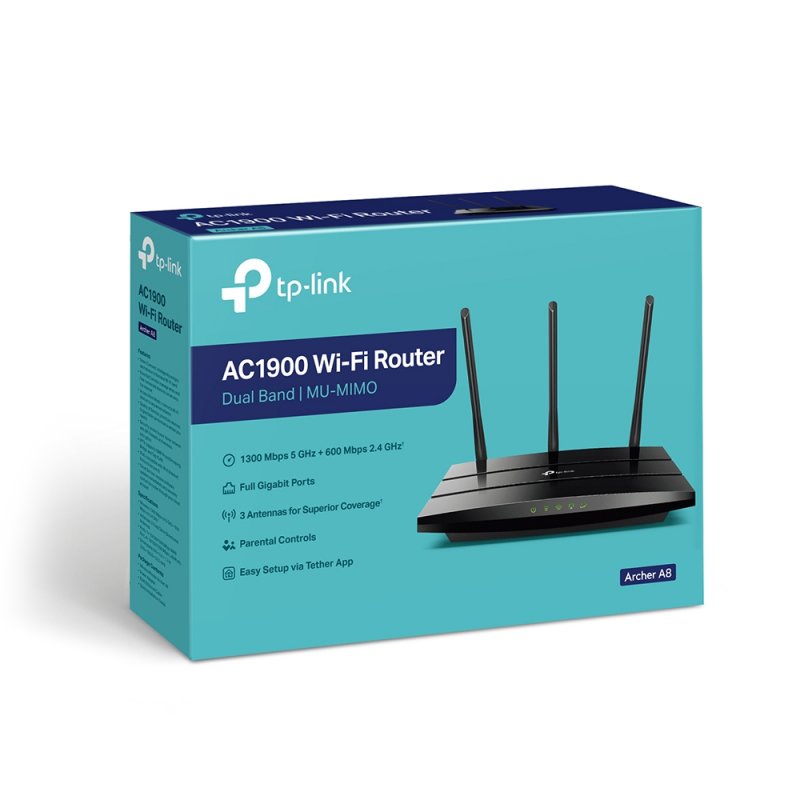 TP-LINK AC1900 Wireless MU-MIMO Wi-Fi