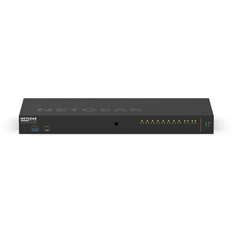 NETGEAR M4250-10G2XF-PoE+ Managed L2/L3 Gigabit Ethernet (10/100/1000) Power over Ethernet (PoE) 1U Black