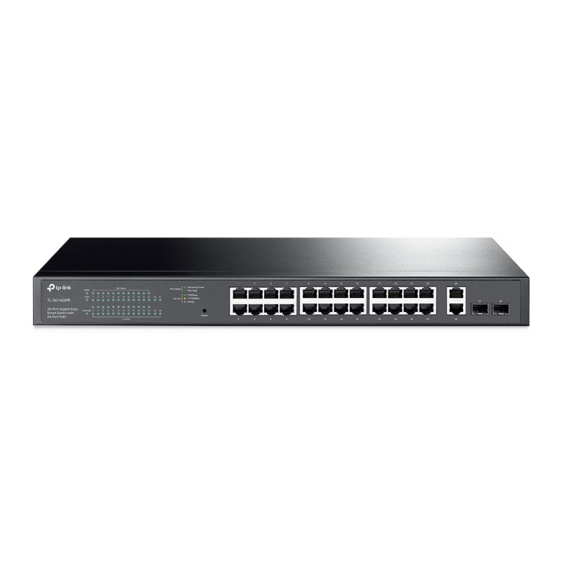 TP-Link compatible Easy Smart TL-SG1428PE - Switch - 28 Anschlüsse - Smart - an Rack montierbar