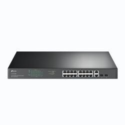 TP-Link compatible JetStream TL-SG1218MP - V1 - Switch - 18 Anschlüsse - an Rack montierbar