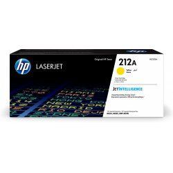 HP Cartouche de toner jaune 212A LaserJet authentique
