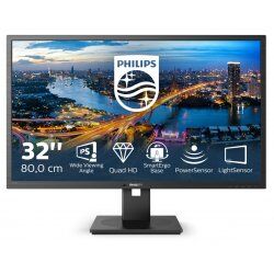 Philips B Line 325B1L/00 computer monitor 80 cm (31.5") 2560 x 1440 pixels 2K Ultra HD LCD Black