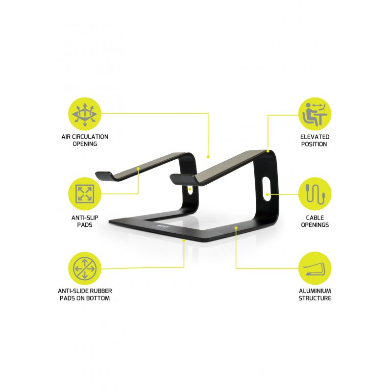 Port Connect Ergonomic Notebook Stand